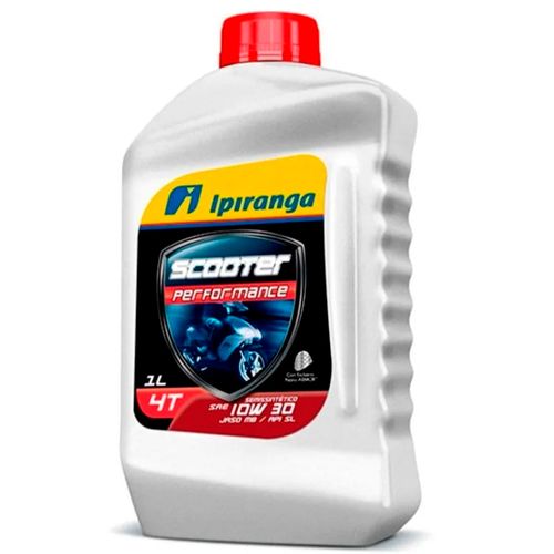 Óleo 10w/30 Scooter Ipiranga Semissintético 1 Litro