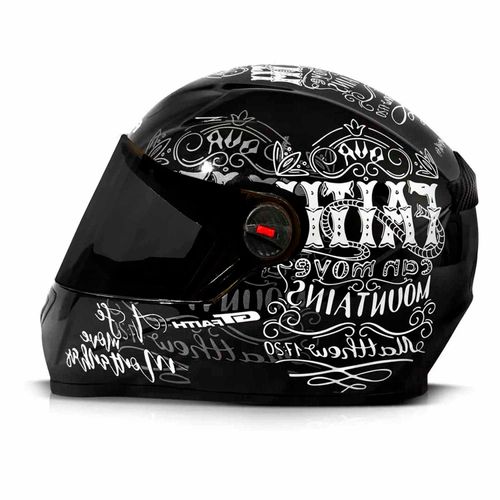 Capacete Fw3 Gt Faith + Viseira Fume