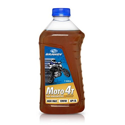 Óleo 4 Tempo Brandy 10w 40 Semi Sintético 1 Litro