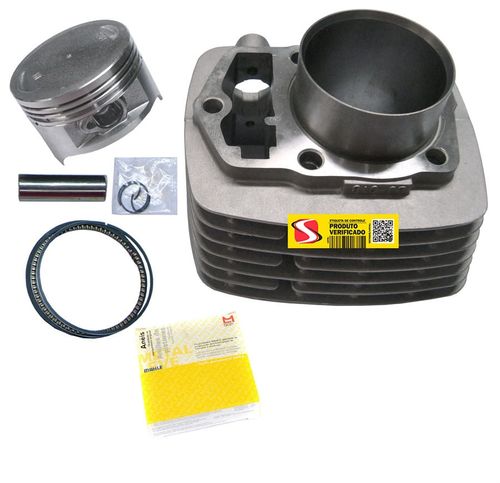 Cilindro Motor Metal Leve Cbx200 Strada  Xr200  Nx200