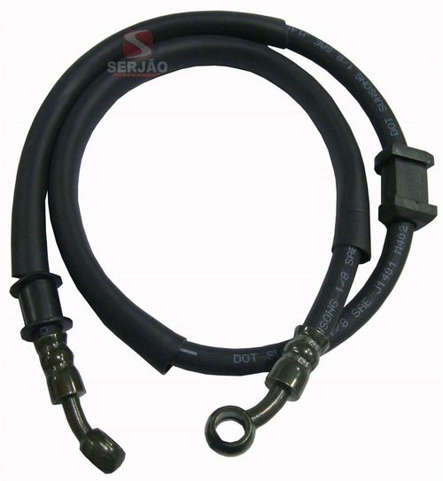 Flexível Mangote Freio Dianteiro Titan125, Titan150 Todas,  Titan160, Cbx200 Strada, Cbx250 Twister, Cb300