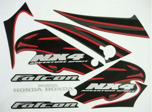 Kit Faixa Adesivo Nx4 Falcon 2006 a 2013 Varias Cores