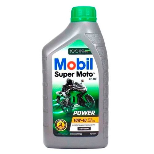 Óleo Mobil 10w/40 Semi Sintético 4 Tempos 1 Litro