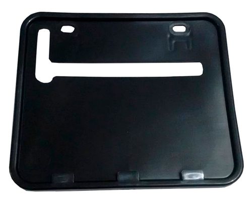 Moldura Suporte Placa Moto Modelo Grande Preto