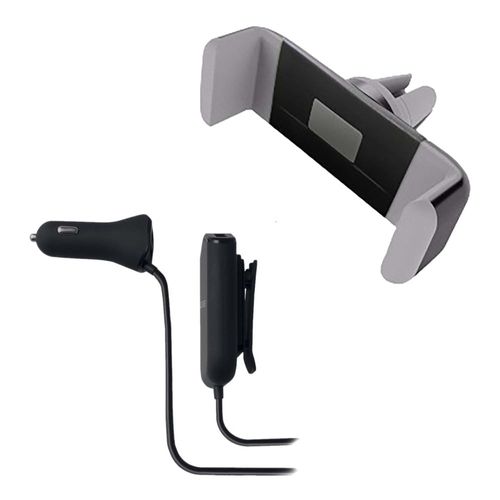 Combo Car - Suporte Universal Veicular e Carregador Automotivo Concept 4 Portas Usb Multilaser - CB1160K
