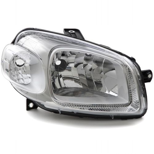Farol Principal Cromado Lado Direito Uno Evo Flex 2010 até 2014 Fiorino Evo Flex 2014 até 2020