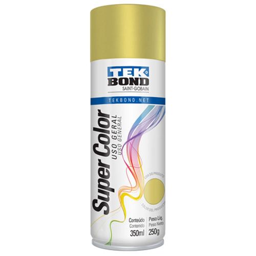 Tinta Dourado Uso Geral 350ml - Tekbond