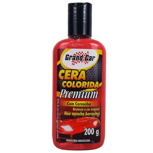 Cera Colorida Premium Vermelho 200g - CHG