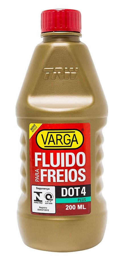 Fluido Freio Dot 4 Varga 200 Ml