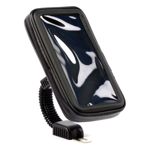 Suporte Capa Gps Celular Moto Scooter Fixação Retrovisor 5,5 Polegadas