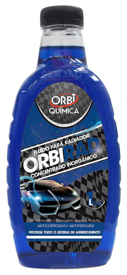 Aditivo Radiador Concentrado Azul 1 Litro Orbi