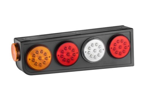 CONJUNTO TRAS RANDON LED S/ ABA LE METALIZADO IVA LANTERNAS IVA3027