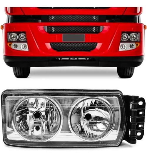 FAROL IVECO STRALIS CROMADO 2010...D HOLLD IMPORTS HOLLD781