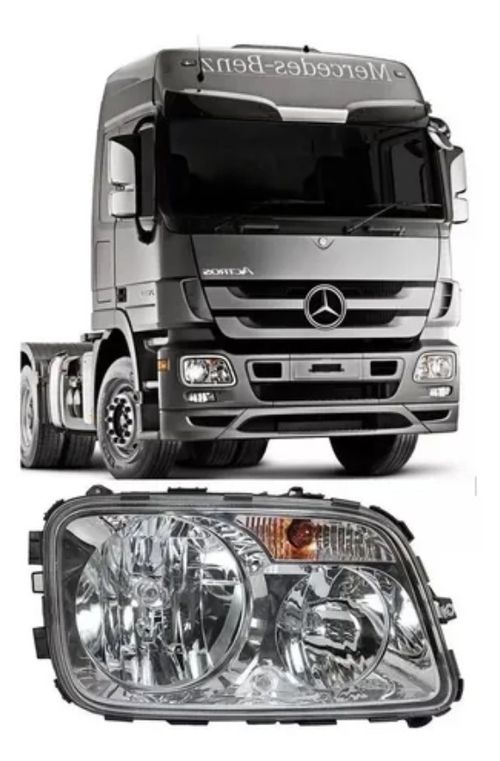FAROL MERCEDS BENS ACTROS 09/16 D HOLLD IMPORTS HOLLD541