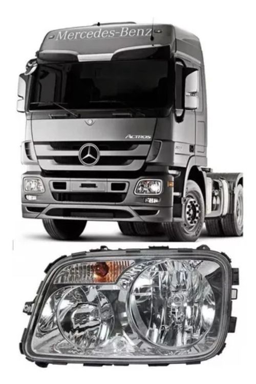 FAROL MERCEDS BENS ACTROS 09/16 E HOLLD IMPORTS HOLLD542