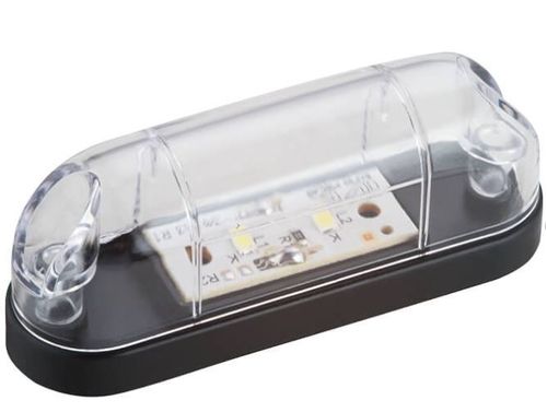 LANT DE PLACA C/ LED BIVOLT UNIVERSAL CRISTAL IVA LANTERNAS IVA6020CR