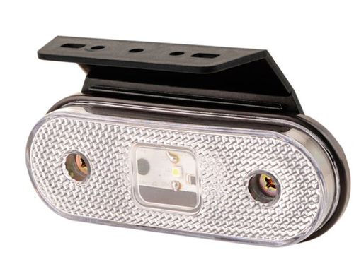 LANTERNA LATERAL LED FACCHINI C/ SUPORTE MOVEL CRISTAL IVA LANTERNAS IVA3016CR