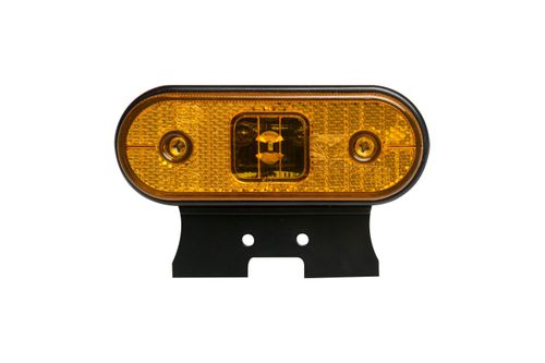 LANT LAT CARRETA FACHINI OVAL C/ SUP E LED AMARELO 24V ASPOCK ASP522600