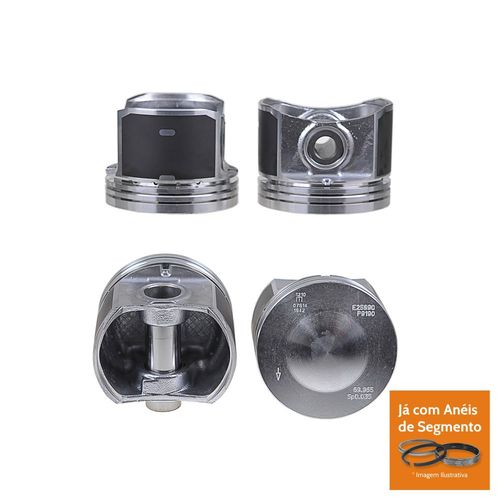 PISTAO COM ANEL - FIAT PALIO FIRE 1.0L 8V FLEX - MAHLE