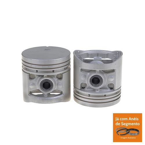 PISTAO COM ANEL - GM C10 261 6CIL GAS - MAHLE