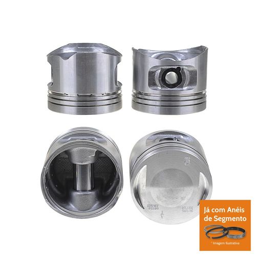 PISTAO COM ANEL - FIAT TEMPRA 2.0L 8V INJ GAS - MAHLE