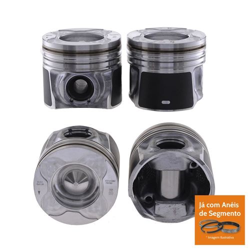 PISTAO COM ANEL - GM S10 TRAILBLAZER 2.8 16V DURAMAX MY2014 TD APOS 06/2013 - MAHLE