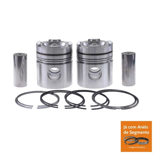 PISTAO COM ANEL - CUMMINS N/NT/NTA/NTTA 855 3025516 - MAHLE
