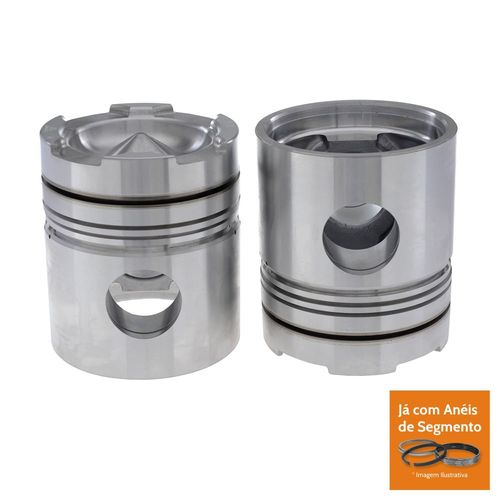 PISTAO COM ANEL - CUMMINS MOTOR SERIE N - MAHLE