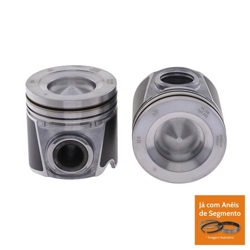 PISTAO COM ANEL - IVECO DAILY 3.0 16V F1C EURO 5 APOS 2012 - MAHLE