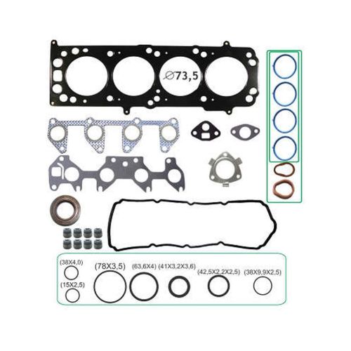JUNTA SUPERIOR - C RET GM ONIX PRISMA SPE/4 1.0 8V APOS 2012 - BASTOS