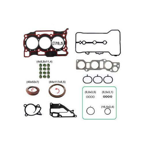 JUNTA DO MOTOR - NISSAN MARCH | VERSA 1.0 12V 3 CIL  HR12DE - BASTOS