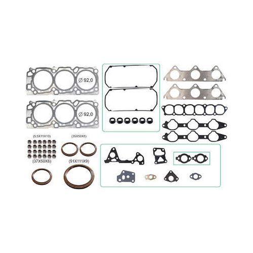 JUNTA DO MOTOR - MLS MITSUBISHI OUTLANDER | PAJERO | GT 3000  3.0L V6 24V - BASTOS