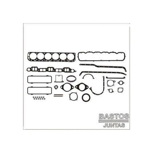 JUNTA DO MOTOR - GM OPALA CARAVAN CAMINHAO C10 3800 4100 SS 230 250 6CIL ALC GAS DE 1968 A 1987 - BASTOS