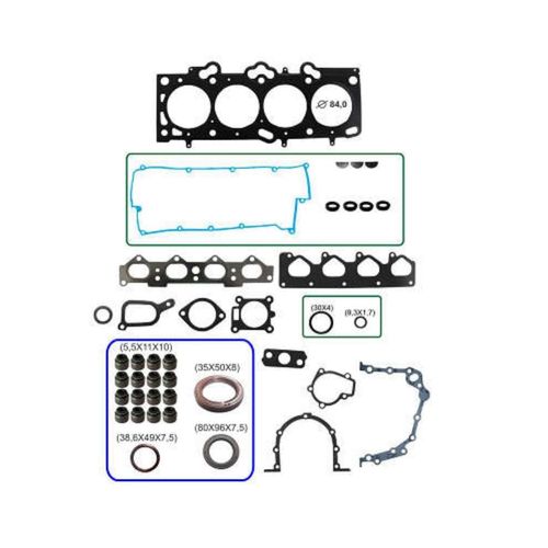 JUNTA DO MOTOR - HYUNDAI TUCSON/ KIA SPORTAGE 2.0 16V G4GC APOS 2004 | C/RET - BASTOS