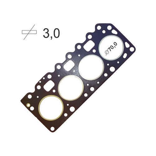 JUNTA DO CABECOTE - 3.00 MM FORD FIESTA KA ENDURA NACIONAL 1.0 APOS 1996 N ORIG 97BM 6051 A2A - BASTOS