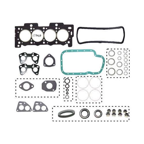 JUNTA DO MOTOR - PEUGEOT 106 205 1.0 8V TU9 | C/ RET - BASTOS