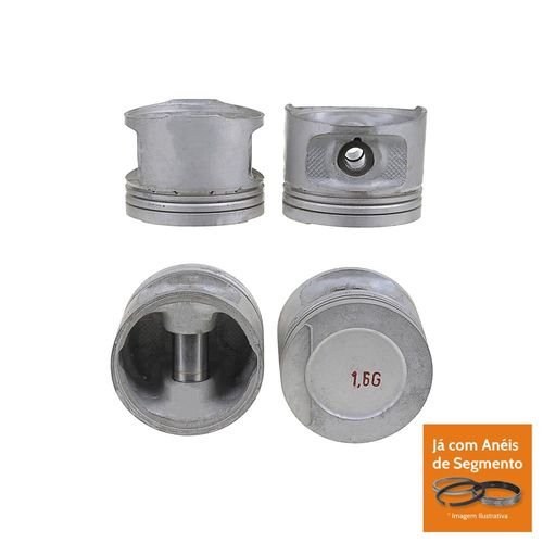 PISTAO COM ANEL - VW. 1.6L MI ANO 1997 - MAHLE