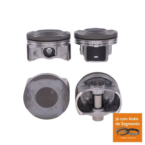 PISTAO COM ANEL - TOYOTA COROLLA 1.8 16V 2ZRFE FLEX APOS 2007 - MAHLE
