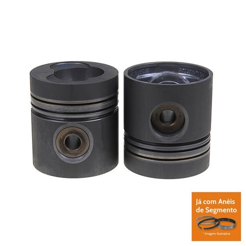 PISTAO COM ANEL - MERCEDES BENZ OM314/352 3CAN - MAHLE