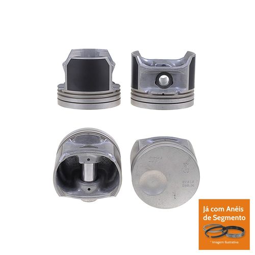 PISTAO COM ANEL - FORD ROCAM 1.0L 8V - MAHLE