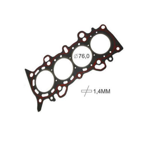 JUNTA DO CABECOTE - MLS 1.40MM HONDA CIVIC NEW CIVIC FIT MOTOR D17 A8 1.7 16V FLEX - BASTOS