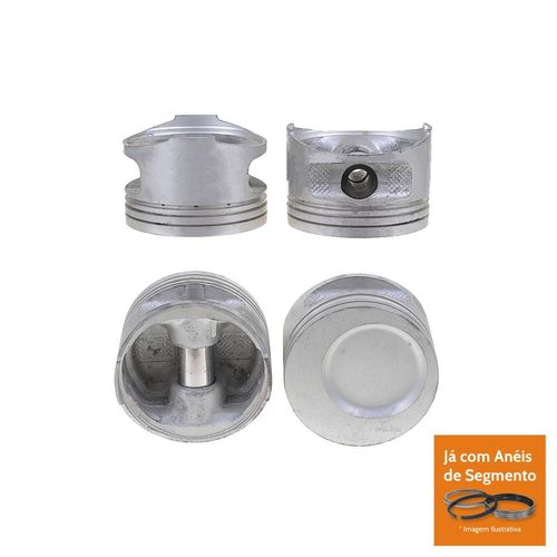 PISTAO COM ANEL - GM MONZA OMEGA VECTRA 2.0 8V INJ GAS APOS 1991 - MAHLE