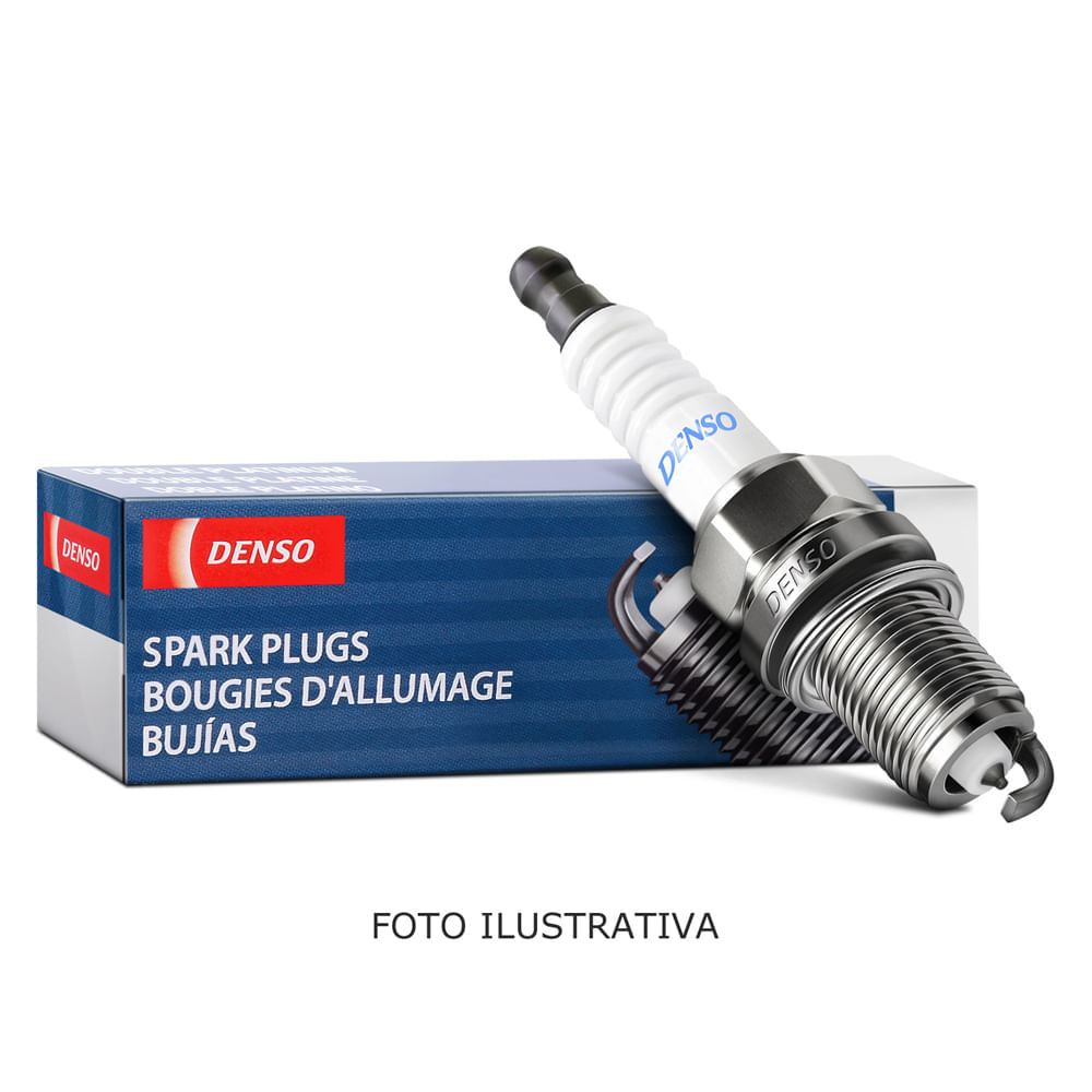 VELA DE IGNICAO - VELA IGNICAO 01 ELETRODO 1.1MM / 14X19X16MM DIVERSAS APLICACOES - DENSO