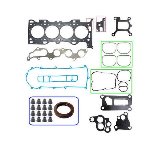 JUNTA DO MOTOR - FORD ECOSPORT MONDEO 2.0/ RANGER 2.3 16V DURATEC | TAMPA VALV ALUMINIO | MLS C/RET - BASTOS