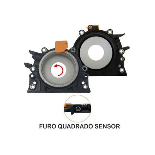 FLANGE TRASEIRA - VW AMAROK 2.0 16V TURBO DIESEL APOS 2011 | ENCAIXE QUADRADO - BASTOS
