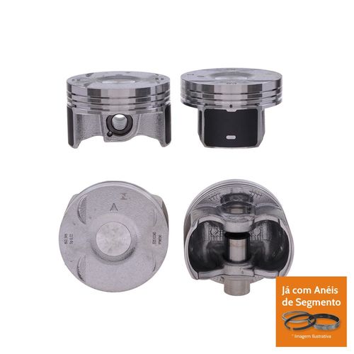 PISTAO COM ANEL - HONDA NEW CIVIC 1.8 16V GASOLINA 2006 A 2008 - MAHLE