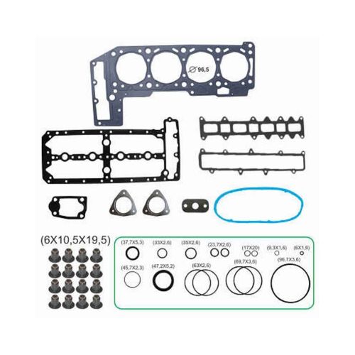 JUNTA SUPERIOR - IVECO DAILY 3.0 16V FC1E DIESEL 2006 A 2012 | MLS 1.40MM C/RET - BASTOS