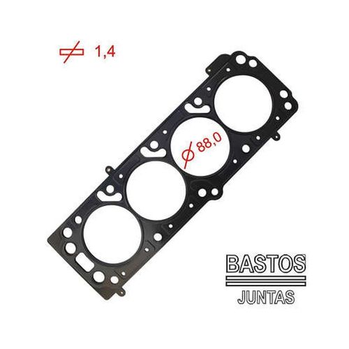 JUNTA DO CABECOTE - MLS Ø 88MM GM MONZA KADETT IPANEMA OMEGA S10 ASTRA VETRA ALC GAS 1.8 2.0 2.2 8V - BASTOS