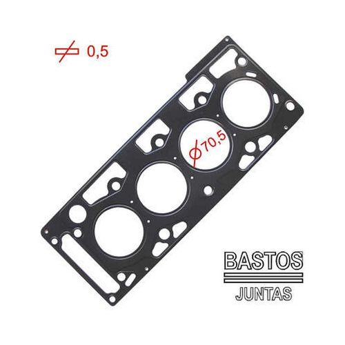 JUNTA DO CABECOTE - MLS FORD FIESTA ECOSPORT SUPERCHARGER KA ZETEC ROCAM 1.0 8V APOS 1999 FLEX - BASTOS