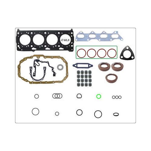 JUNTA DO MOTOR - MLS VW GOL POWER EA111 1.0 16V APOS 2002 - BASTOS